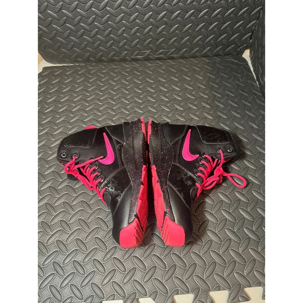 Nike ACG Stasis Boots Youth 5.5Y Black Pink High Top Sneakers 685610-002